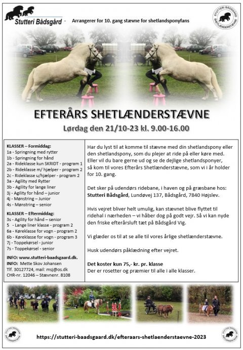 Shetlænderstævne 2023